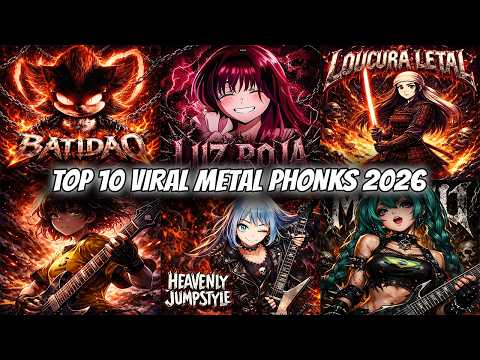 TOP 10 VIRAL METAL PHONKS 2026 🎧🔥 | PART 1 | B4R0T