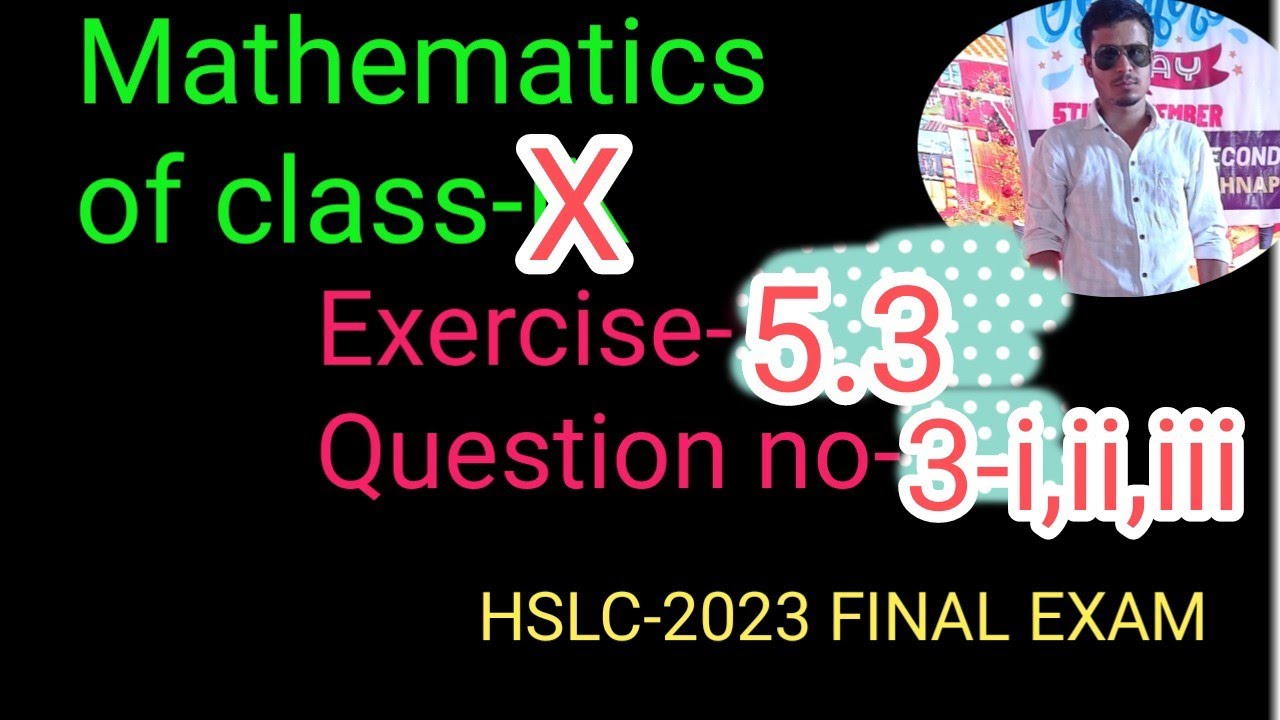 Arithmetic progression. ClassX mathematics. exercise5.3.maths tricksexam 