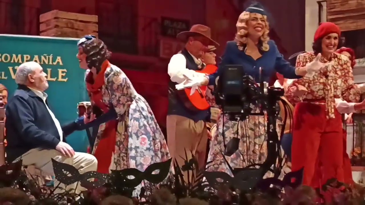 Comparsa del valle 1 premio carnaval Málaga 2026