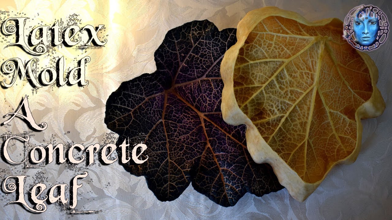 Latex Mold A Concrete Leaf