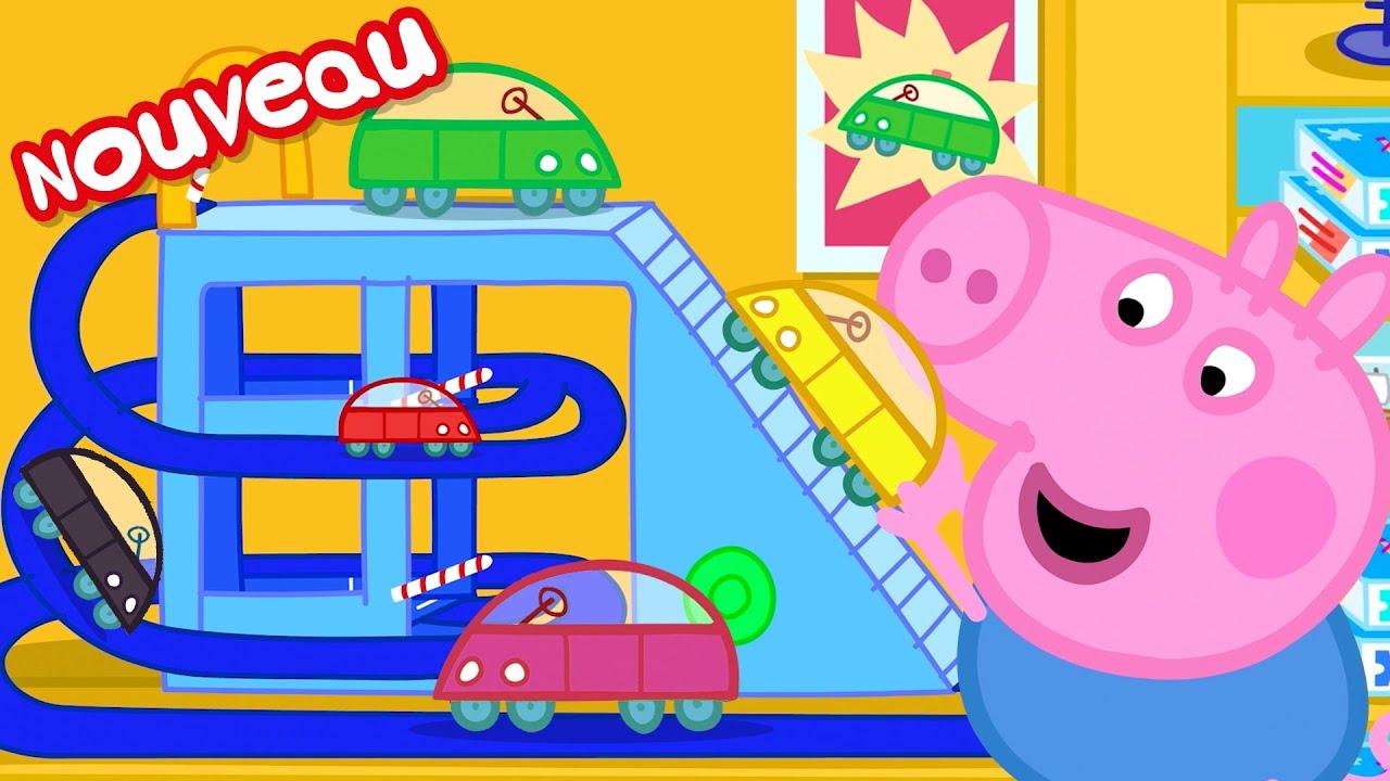 Les histoires de Peppa Pig | George Joue avec des Petites Voitures ! | Épisodes de Peppa Pig