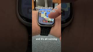 This actually works on Apple Watch… #minecraft #applewatch #gaming