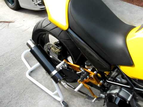 Ducati Monster Dan Moto Exhaust Youtube