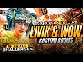 Pubg Mobile | UC CHALLENGE WOW CUSTOM ROOMS ❤️✨ #pubg #pubgmobile #live #custom #wow #ucgiveaway