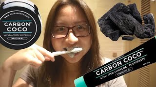 白到嘔泡的美白潔齒牙粉🤡Carbon Coco Teeth Whitening｜陳怡 ChanYee