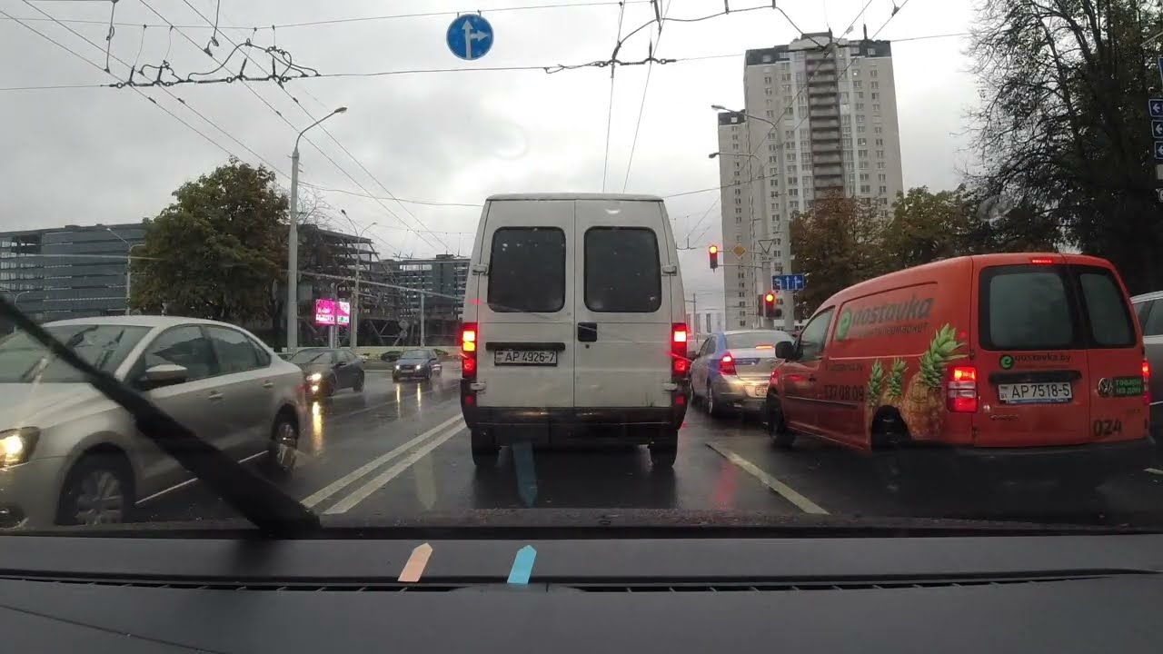 Вождение на МЕХАНИКЕ. Учимся выезжать в ЧАС ПИК. - YouTube