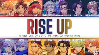 RISE UP (TV Size) - Paradox Live THE ANIMATION Opening [パラライ] | Color Coded Lyrics KAN|ROM|ENG