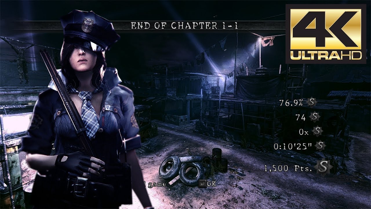 Resident Evil 5: Night Terror Campaign Mod Ch. 1-1 4K HD