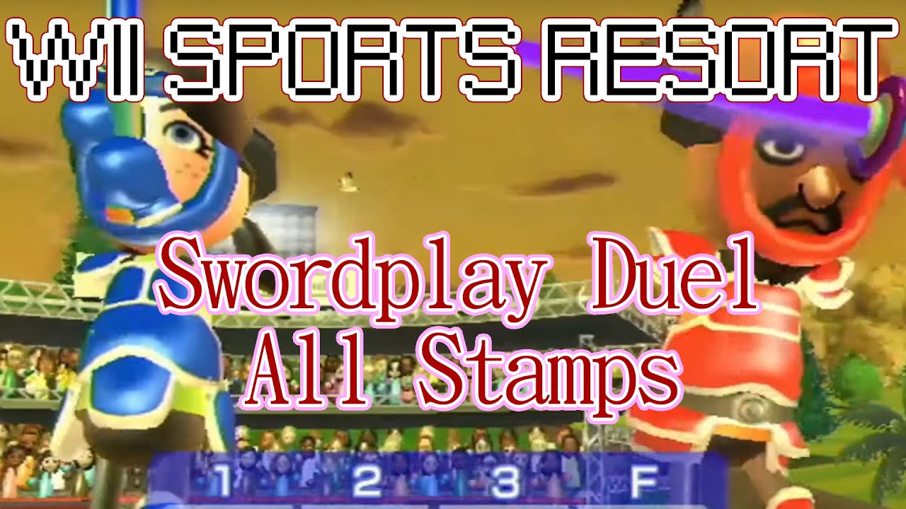 Wii Sports Resort Swordplay Duel [All Stamps, Out of Order] YouTube