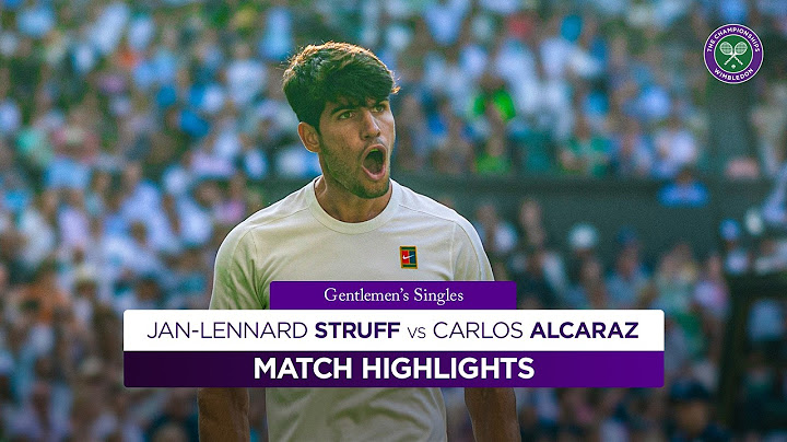 Carlos marches on! | Jean-Lennard Struff vs Carlos Alcaraz | Highlights | Wimbledon 2025