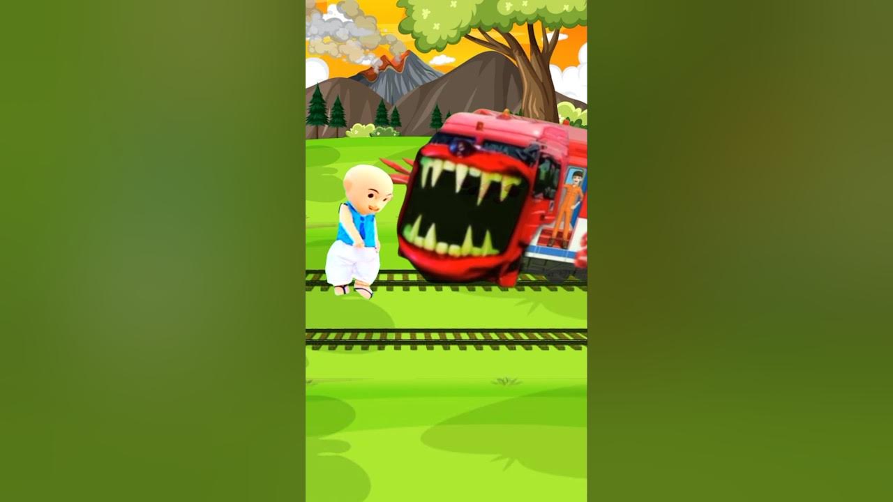train zombe totipoouoyuu vs boneka mampang upiiinnn 106 #shortfeed #viral