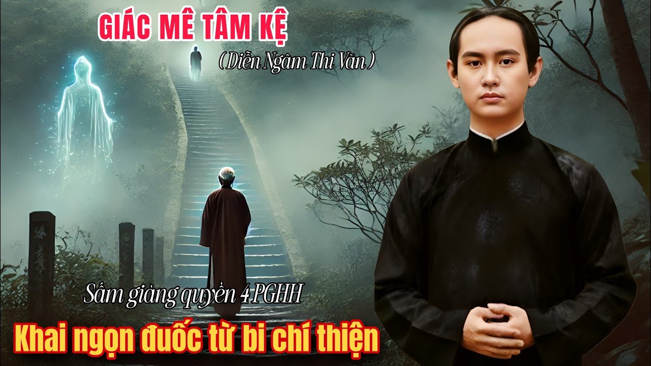 Giác Mê Tâm Kệ - Khai ngọn đuốc từ bi chí thiện Sấm Giảng quyển 4 PGHH