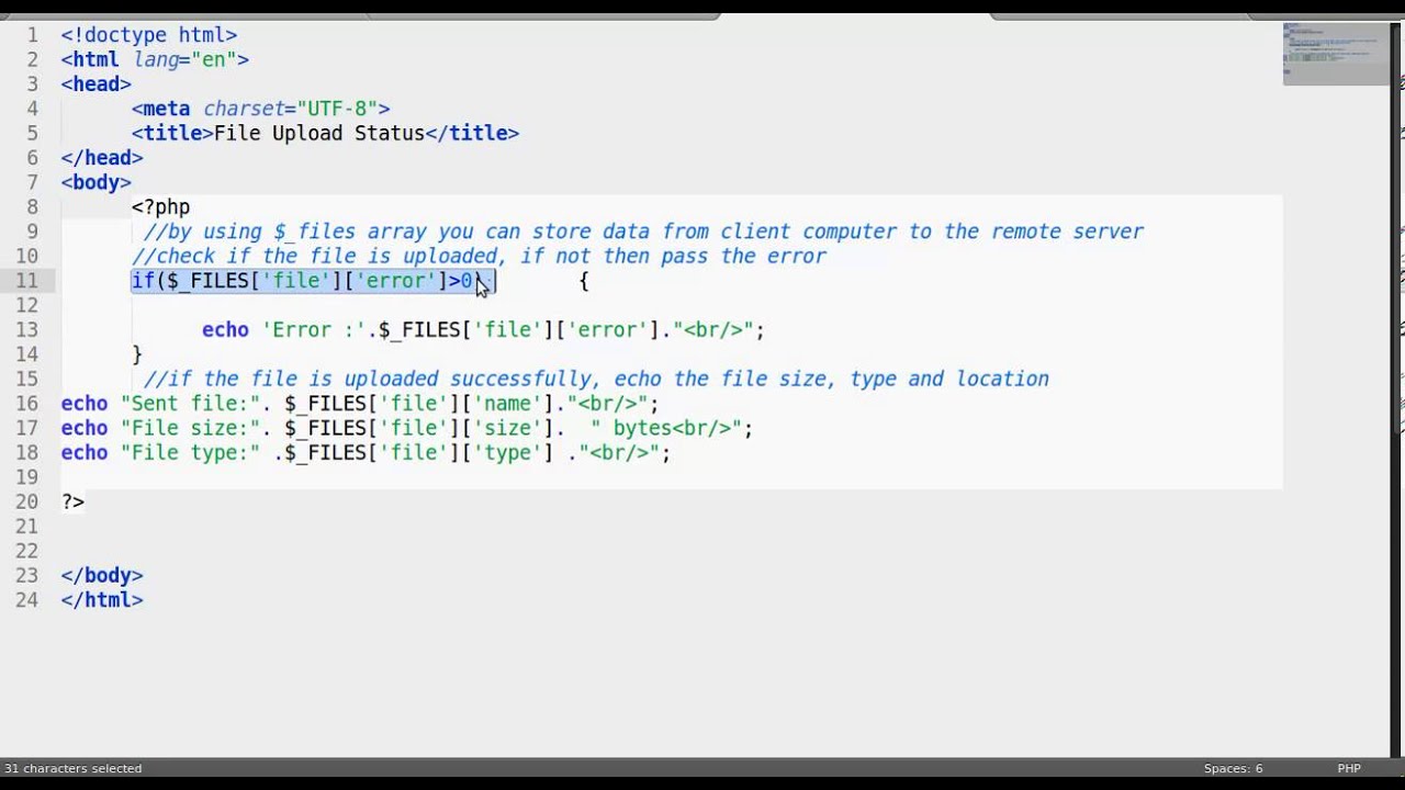 File Upload using PHP - YouTube