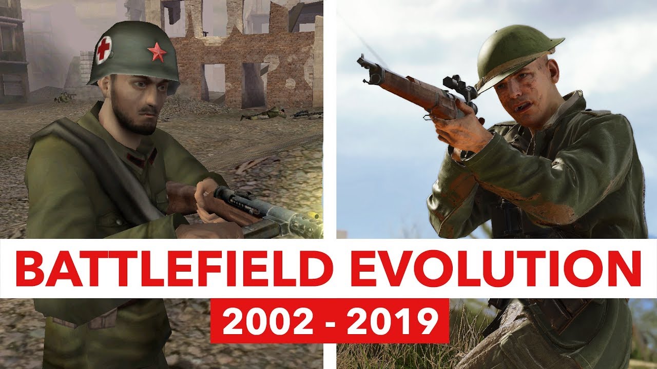 BATTLEFIELD Evolution from 2002 to 2019 - Console & PC Multiplayer ...
