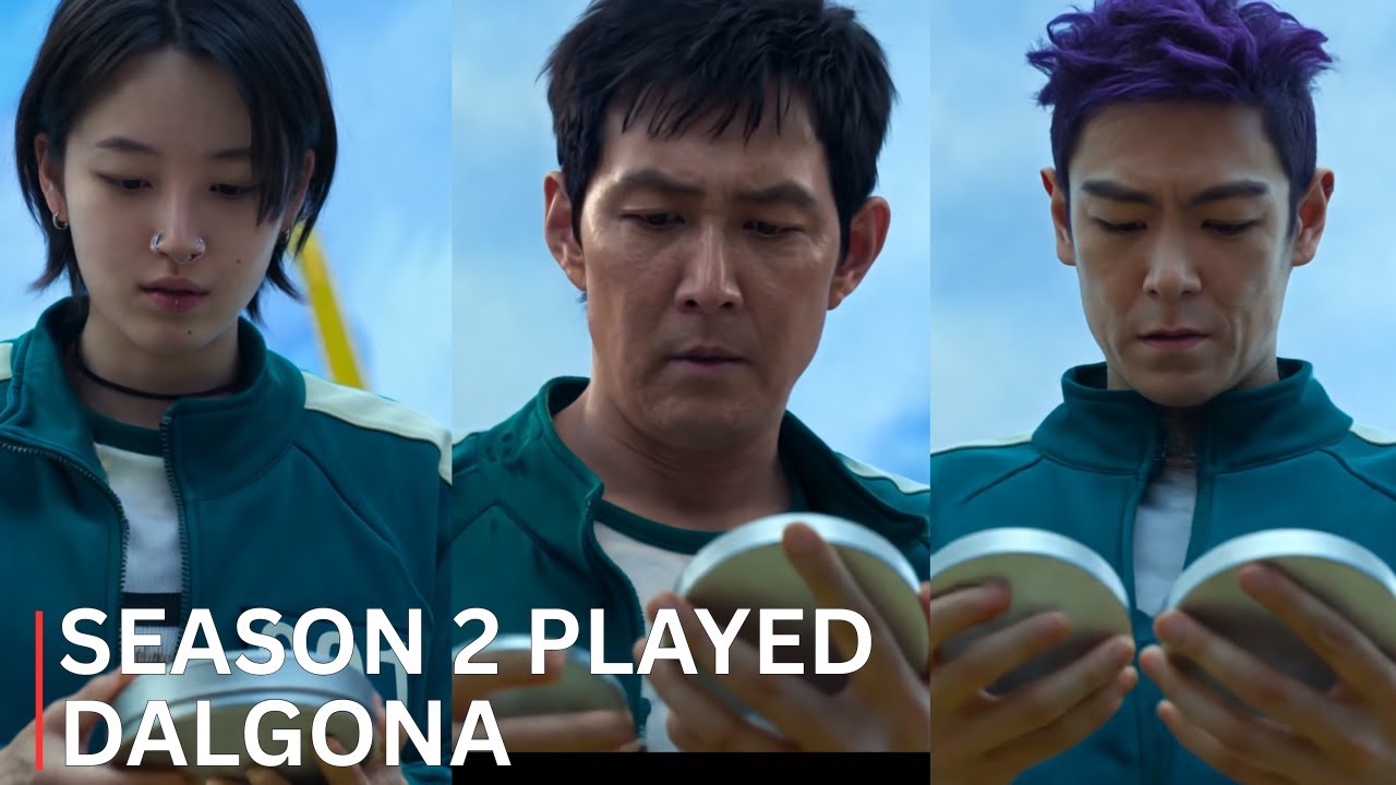 Squid Game Season 2 Players Face the Dalgona Challenge!