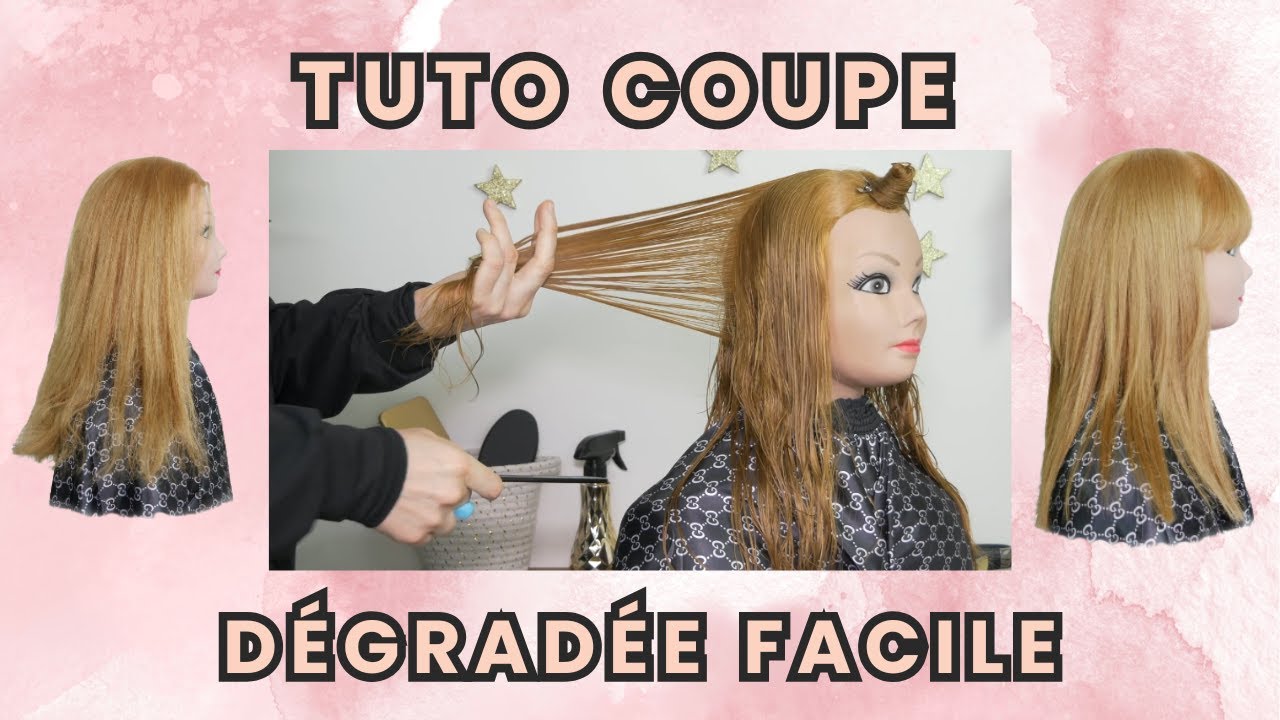 TUTO COUPE DÉGRADÉE FACILE  ( extrait de formation )
