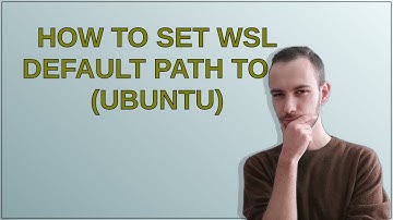 How to set WSL default path to ~ (Ubuntu)