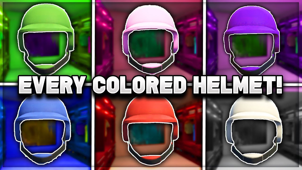 *UPDATED* HOW TO GET EVERY COLORED BULLETPROOF HELMET IN GTA 5 ONLINE ...