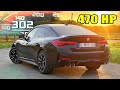 BMW M440i Gran Coupe // 302KMH - 188MPH REVIEW on AUTOBAHN