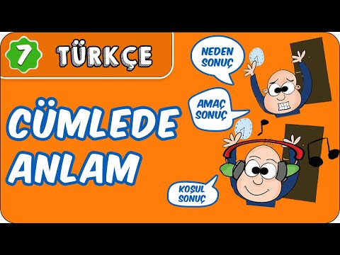 Cümlede Anlam | 7. Sınıf Türkçe #evokul Kampı