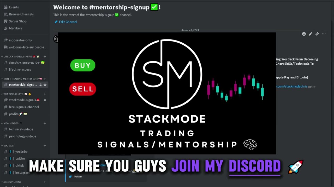 Stackmode Trading Discord - Discord Servers