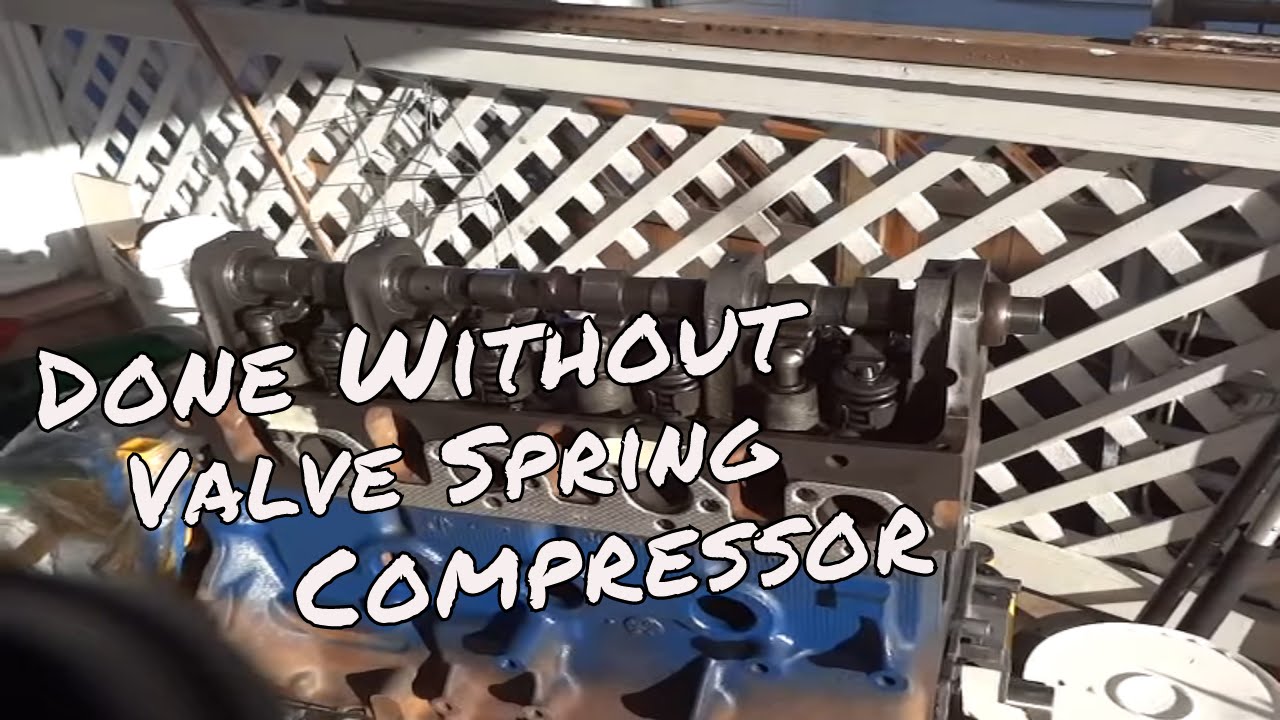 How to install Rocker Arms without Valve Spring Compressor. 1983 Ford