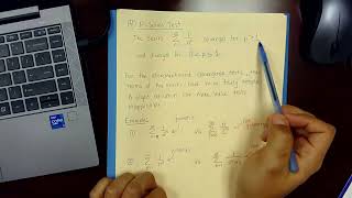 MATH 2414 - Comparisons of Series (9.4)