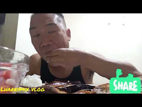 Cooking & solo mukbang #lharrymixvlog