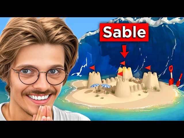 Un jeu où tu Fais un Chateau de Sable Contre un Tsunami