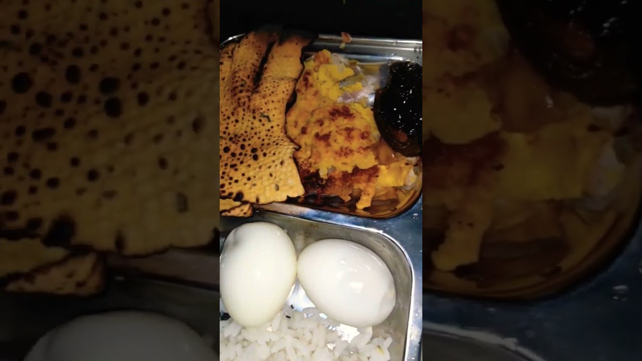 Desi food ||Indian Desi plate 