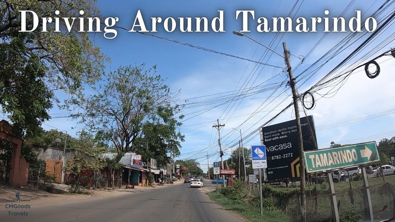 Driving Around Tamarindo, Costa Rica