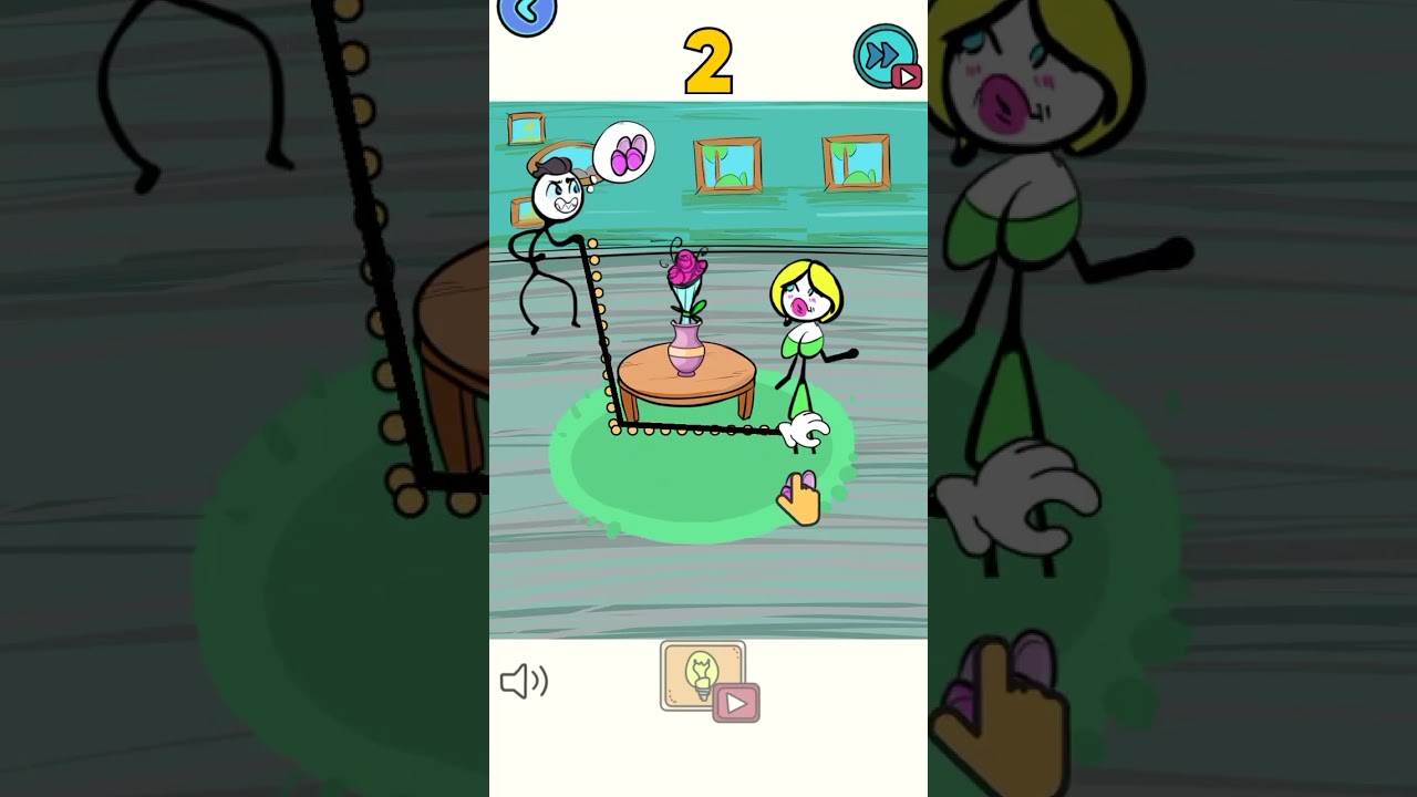 Stickman Troll thief puzzle 