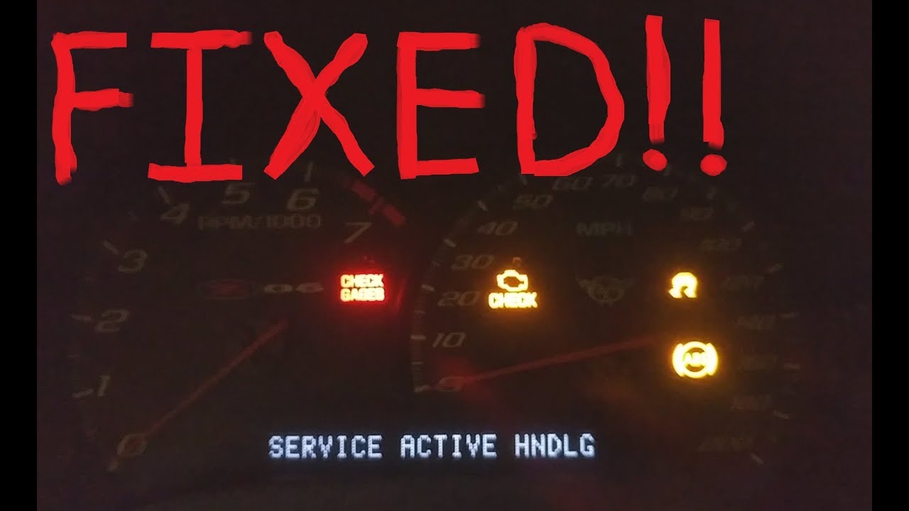 Abs fault and Service active handling fix part 2