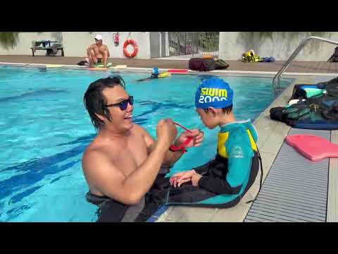 Getting Ready for Swim Class | Kids Swimming Lessons Singapore