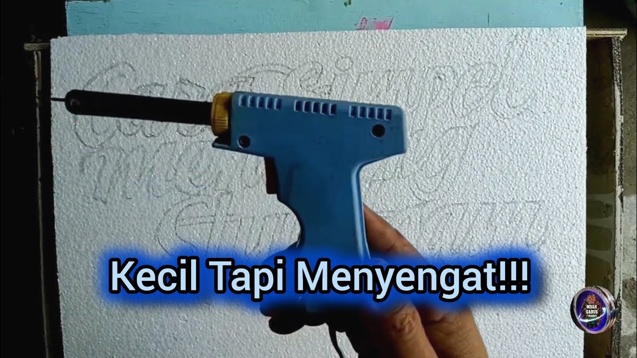 Cara Memotong Styrofoam Dengan Solder Agar Rapi dan Bagus || TUTORIAL KREATIF