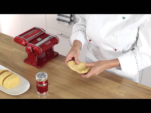 Máquina para hacer pasta fresca Marcato Atlas y tendedero Tacapasta  (español) 