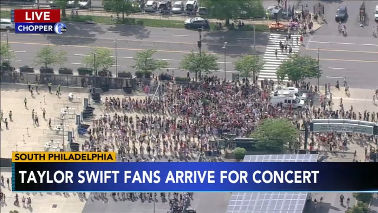 Taylor Swift's Eras Tour makes 3-night stop in South Philadelphia ...