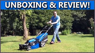 Hyundai HYM510SPEZ Petrol Lawnmower Unboxing, Assembly and Review (by me)!