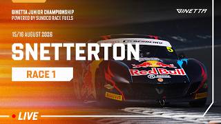 LIVE | Race 1 | Snetterton | Ginetta Junior Championship powered by Sunoco Race Fuels