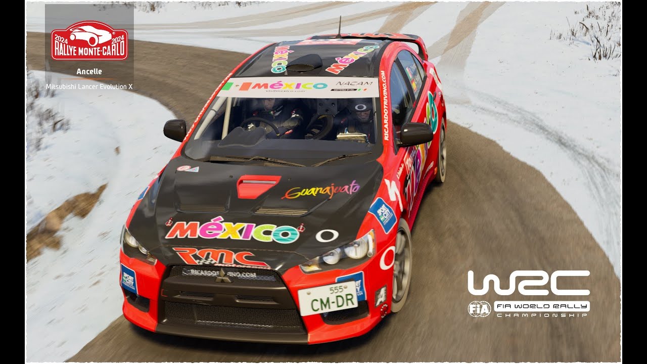 Mitsubishi Lancer Evolution X A. Proh - Rallye Monte Carlo 2009 - Vitesse 1/43 - Blanc