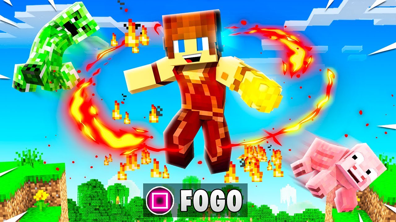 AUTHENTICGAMES DOMINOU O PODER DO FOGO !! - Minecraft Avatar #01
