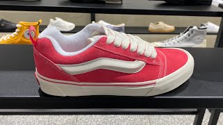 Vans Knu Skool Retro Color Pinktrue White - Style Code Vn009Cbj1-Pnk