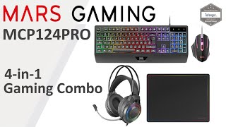 Mars Gaming MCP124PRO - 4-in-1 Gaming Bundle - Keyboard & Mouse & Headset & Mouse Pad - Unboxing screenshot 3