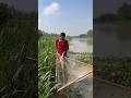 Floodwater Push Net Fishing Adventure