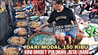 CUMA JUALAN NASI TELUR DIBIKIN KRISPI!! OMSET NGALAHIN GAJI GUBERNUR | IDE BISNIS PINGGIR JALAN