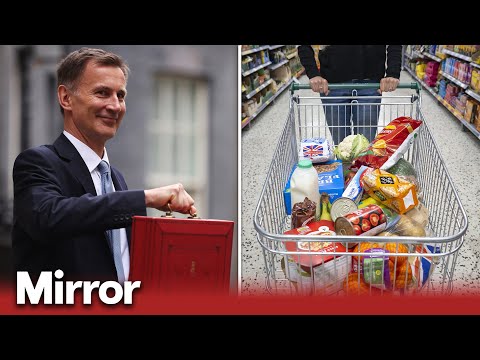 Inflation slows slightly but food prices surge at 45-year high