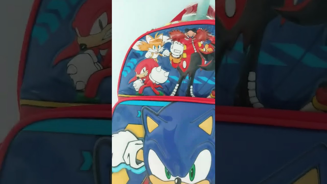 Mochila  de  sonic 1