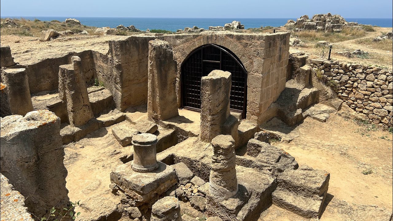 Archeological Site of the Tombs of the Kings in Paphos Cyprus 🇨🇾