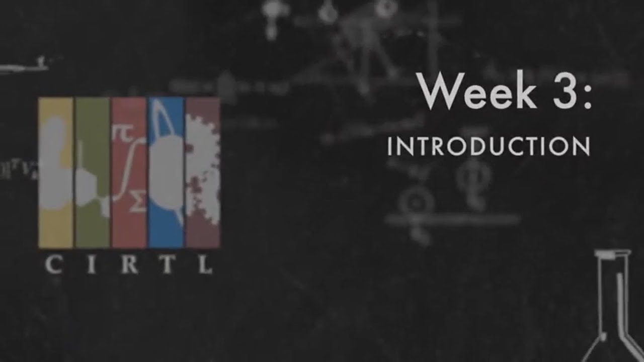 Week 3 Introduction - YouTube