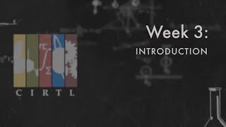Week 3 Introduction